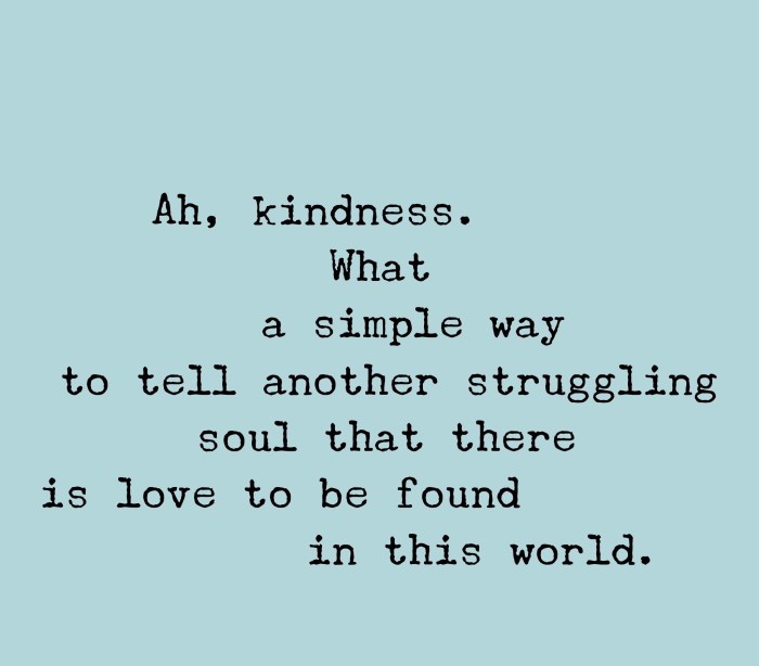 Be KIND!