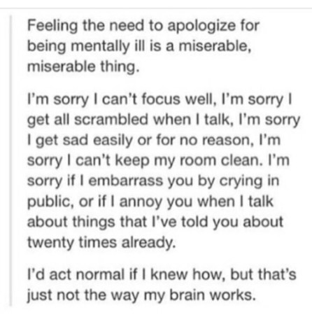 Mental illness and relationships